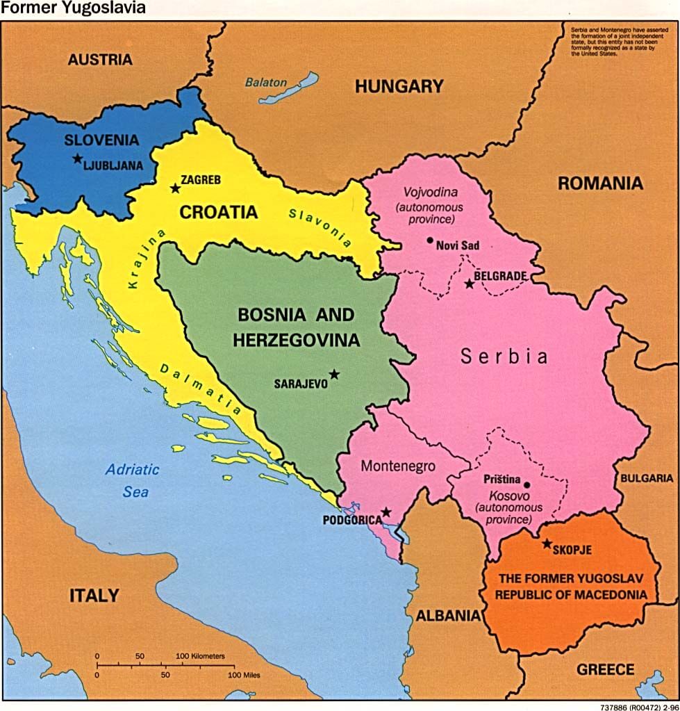 mazedonien regionen karte